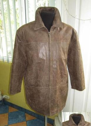 Оригинальная кожаная мужская куртка webpelz. германия. лот 5934 фото
