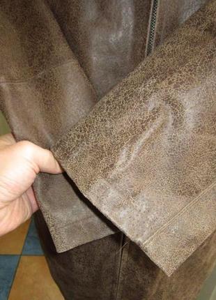 Оригинальная кожаная мужская куртка webpelz. германия. лот 5935 фото