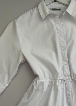 Платье - рубашка stradivarius3 фото