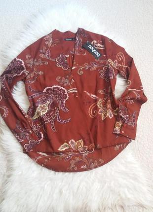Блуза на запах boohoo