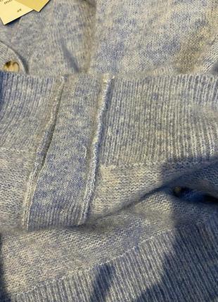 Шикарный новый премиальный мохерный свитер кардиган h&amp;m10 фото