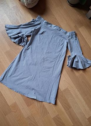 Платье сарафан спущенные плечи