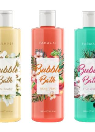 Піна для ванни bubble bath і гель для душу 2 в 1 farmasi.1 фото