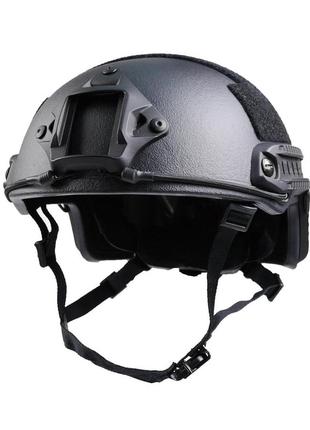 Шолом fast bulletproof helmet kevlar клас iiia (чорний, розмір l)