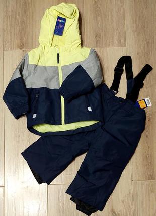 Лыжные комплекты для мальчиков куртка и штаны сrivit® pro ,98-104,110-116