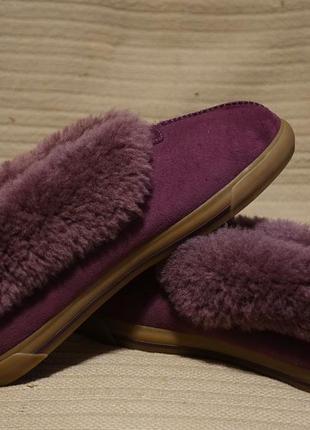 Короткі зимові ботики сливового кольору ugg australia (розпарювання 38/39 рр.)