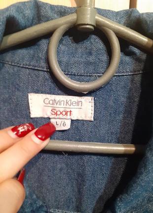 Calvin klein куртка. пиджак джинс3 фото