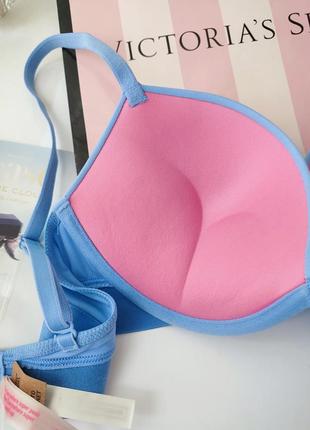 Бюстгальтер victoria's secret original pink wear everywhere super push up bra 34c 75c5 фото