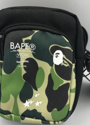 Сумка,мессенджер bape