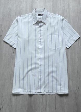 Легкая человечка в сиреневую полоску