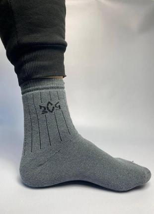 Мужские подарочные носки теплые зимние в коробке 4 пары 40-455 фото