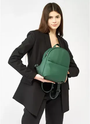 Женский рюкзак зеленый4 фото