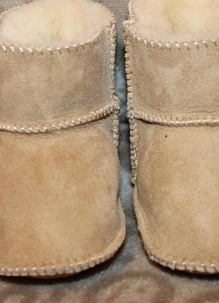 Угги пінетки baby lammfell 2