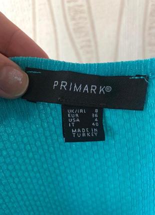 Літній довгий сарафан primark розмір s блакитного кольору2 фото