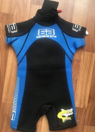Гідрокостюм дитячий, костюм для дайвінгу banana bite