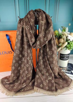 Палантин шарф хустка в стилі louis vuitton луї вітон туреччина