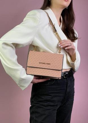 Michael kors mini bag peach