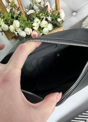 Женская сумка черная пудровая зеленая каркасная небольшая сумочка6 фото
