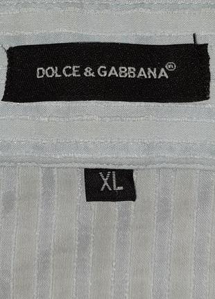 Мужская рубашка с коротким рукавом dolce & gabbana | d&g6 фото