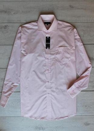 Новая мужская рубашка розового цвета