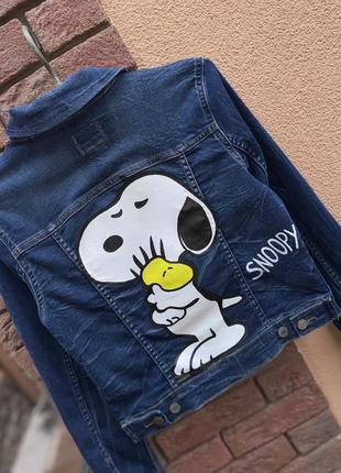 Джинсовая куртка, джинсовая куртка с рисунком, джинсовка, курточка3 фото