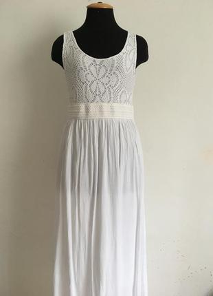 Италия макси легкий сарафан