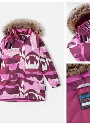 Новая зимняя термо куртка парка lassie by reima seline оригинал финальдия 92-1402 фото