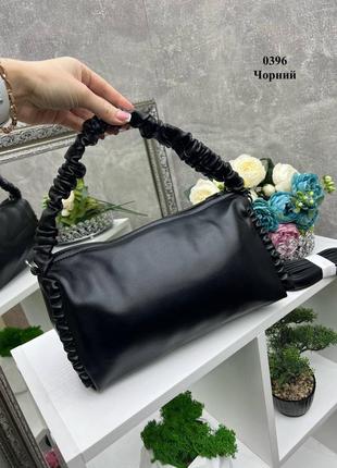 Женская сумочка черная бежевая пудровая коричневая сумочка7 фото