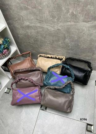 Женская сумочка черная бежевая пудровая коричневая сумочка10 фото