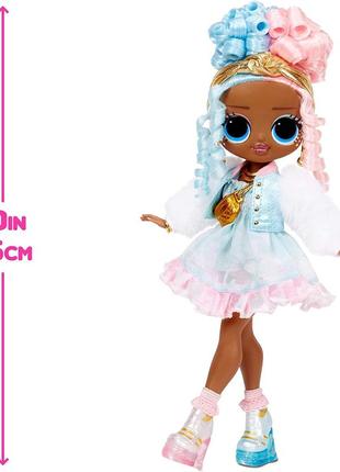 Кукла лол омг леди конфетка свитс сахарок lol surprise omg sweets fashion doll1 фото