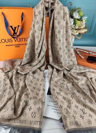 Палантин шарф платок в стиле louis vuitton луи витон турция