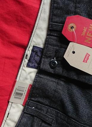 Брендові фірмові зимові теплі котонові бавовняні брюки levi's,оригінал із сша,нові з бірками, розмір 34/32.6 фото