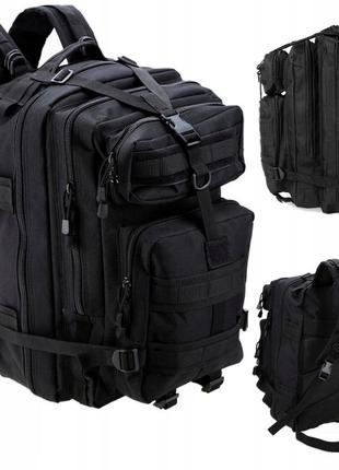 Тактический рюкзак molle - 35 литров, 48см х 26см х 30см (black) (oxford 600d)