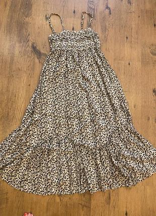 Леопардовый сарафан от asos