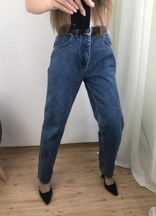 Винтажные мом джинсы