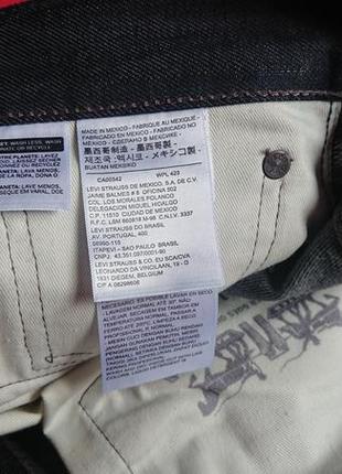 Брендовые фирменные джинсы levi's 513,оригинал из сша,новые с бирками,размер 34/32.8 фото
