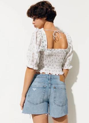 Стильные базовые джинсовые шортики h&m4 фото