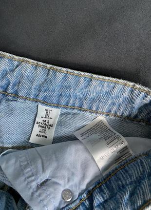 Стильные базовые джинсовые шортики h&m8 фото