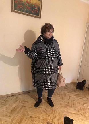 Альпака пальто супербатал