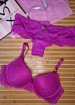 Комплект преміум колекція very sexy push up bra victorias secret3 фото