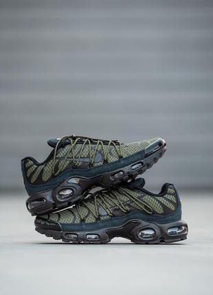 Nike air max tn plus khaki black, кроссовки мужские найк тн, кроссовки мужское найк тн1 фото