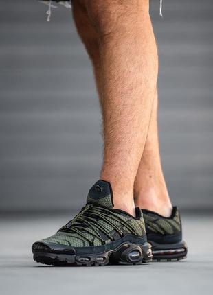 Nike air max tn plus khaki black, кросівки чоловічі найк тн, кроссовки мужские найк тн2 фото