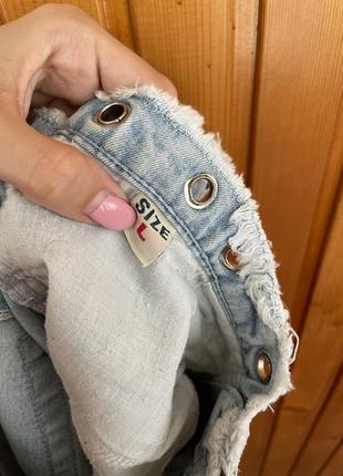 Интересные джинсовые шорты от gabbiano2 фото