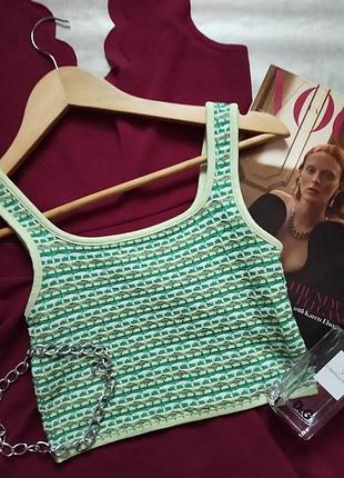 Женский базовый топ футболка майка topshop