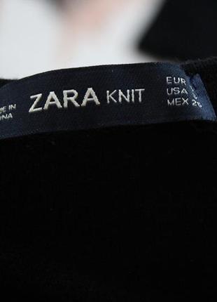 Черная кофта размер с 36 размер зара zara4 фото