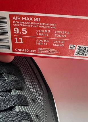 Кроссовки nike air max 90 436 фото