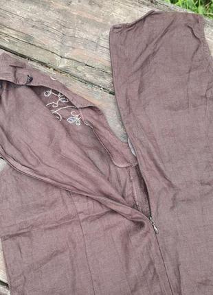 Блуза женская чистый лен5 фото