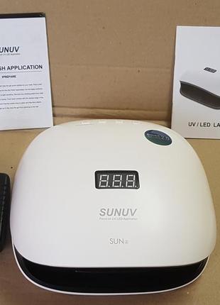 Лампа sunuv sun 4. 48w white led/uv для полимеризации.профессиональная оригинальная led-лампа5 фото