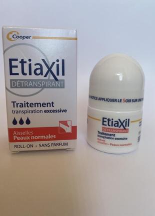 Антиперспирант etiaxil antiperspirant treatment normal skin armpits roll-on