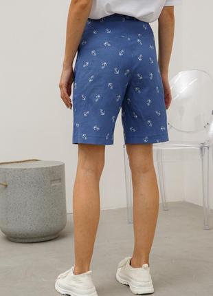 Женские джинсовые шорты тильда удлиненные 44-56 размеры3 фото